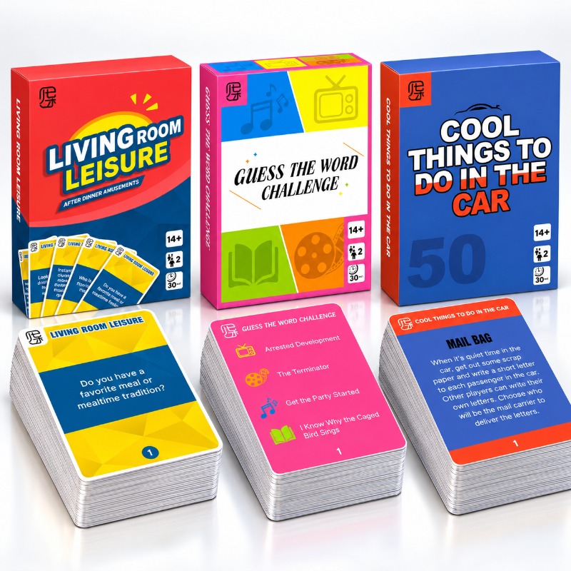 Party Games Night - Card Game Night English Deck for