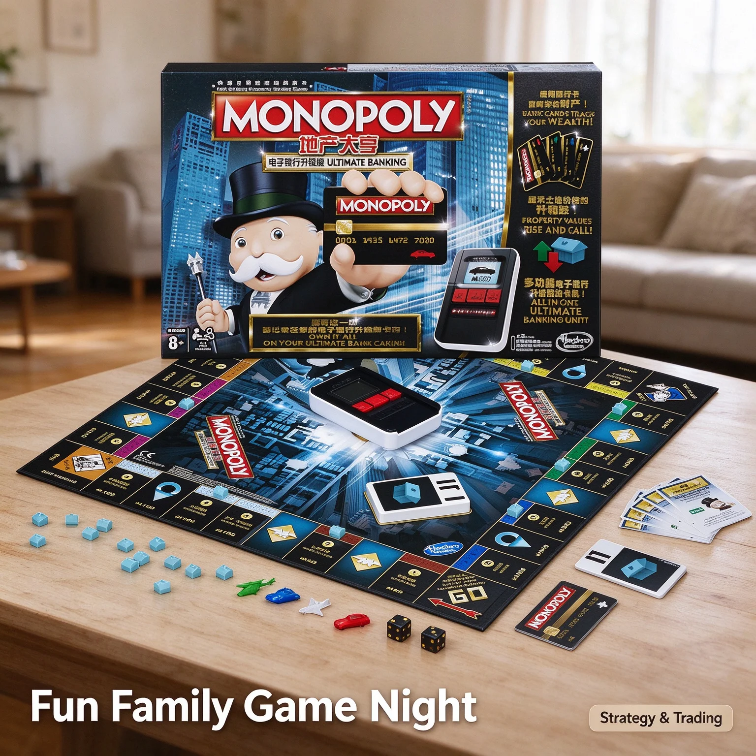 Hasbro Monopoly Ultimate Banki - огляд і ціна Hasbro Game Monopoly