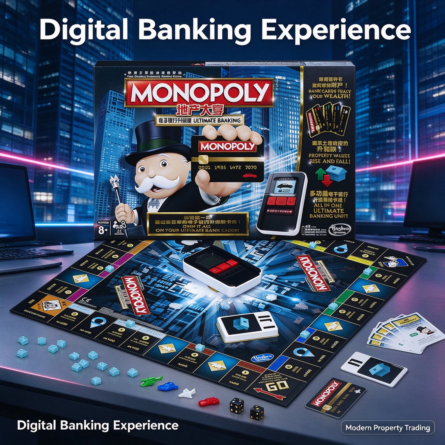 Hasbro Monopoly Ultimate Banki - огляд і ціна Hasbro Game Monopoly