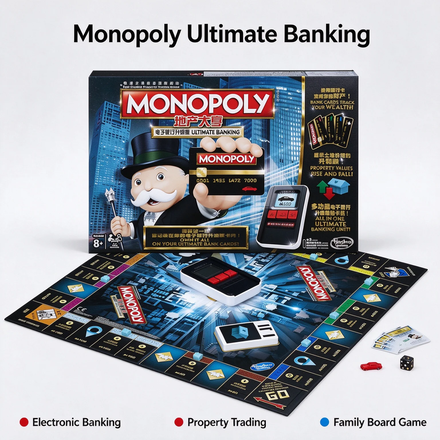 Hasbro Monopoly Ultimate Banki - огляд і ціна Hasbro Game Monopoly
