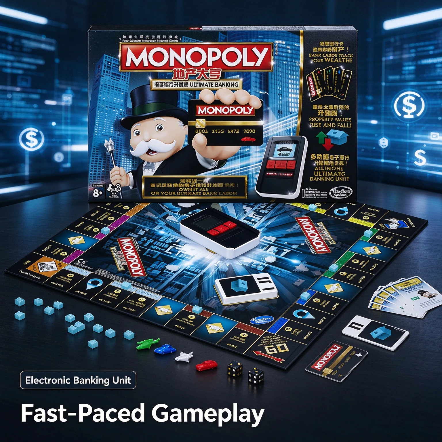 Hasbro Monopoly Ultimate Banki - огляд і ціна Hasbro Game Monopoly