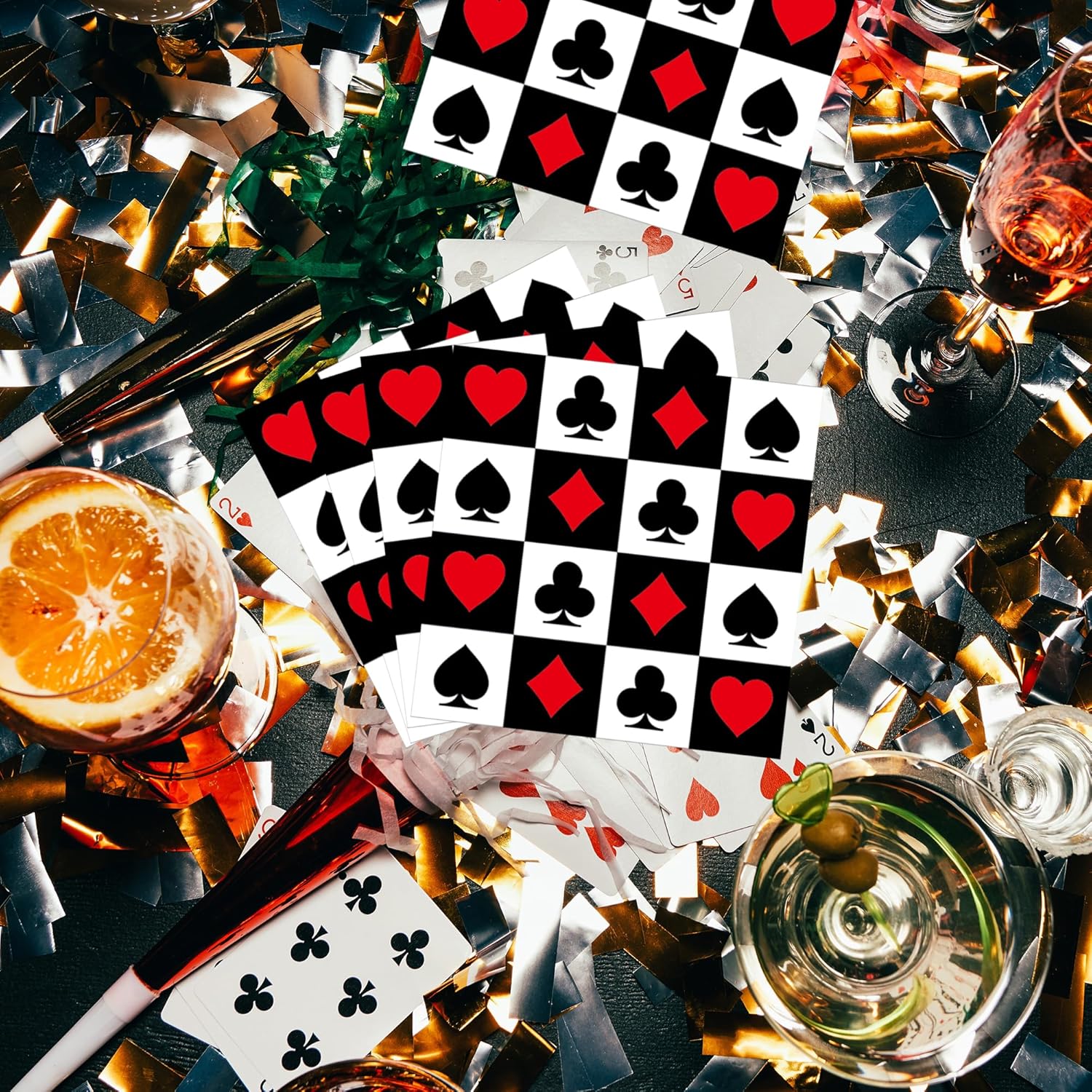 20/40/60/80 PCS Casino Theme P - огляд і ціна Party Games Night