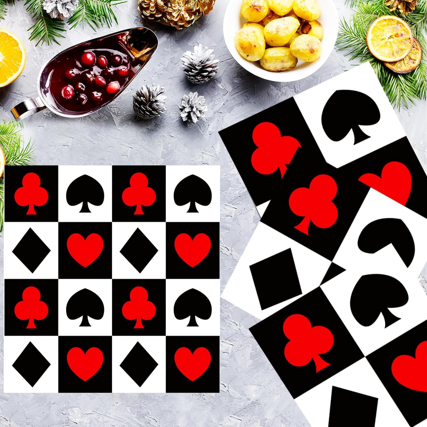 20/40/60/80 PCS Casino Theme P - огляд і ціна Party Games Night